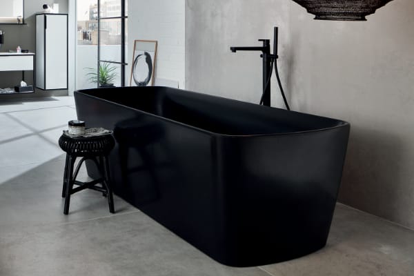 ©DIANA L100 Black Acrylwanne