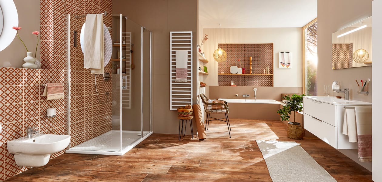 Robuste Oberflächen - Duschwannen