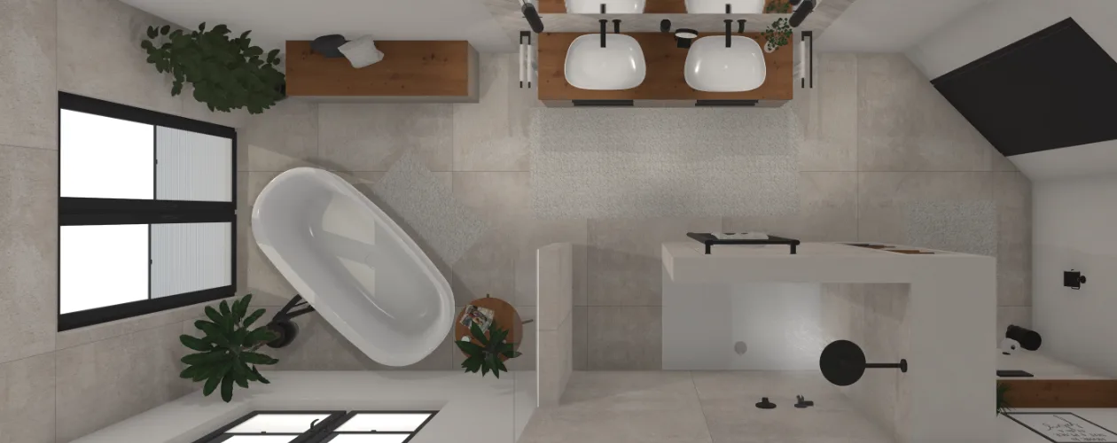 Raum in der Länge – wie ein Schlauchbad zur Wohlfühlzone wurde