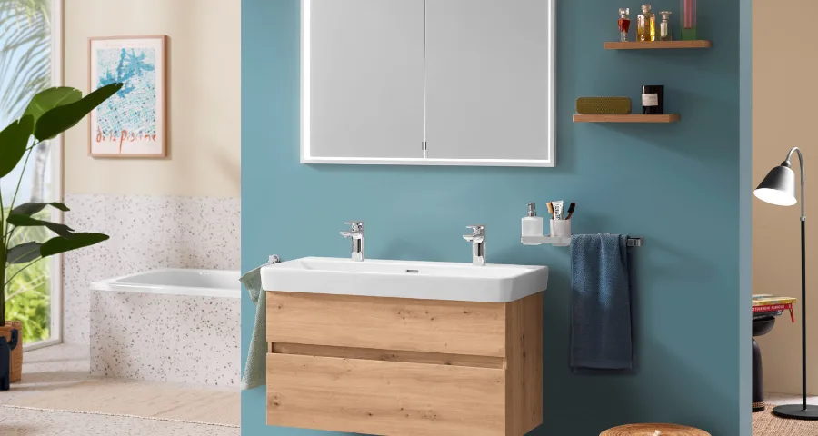 Farbe im Bad – Schluss mit Sterilität!