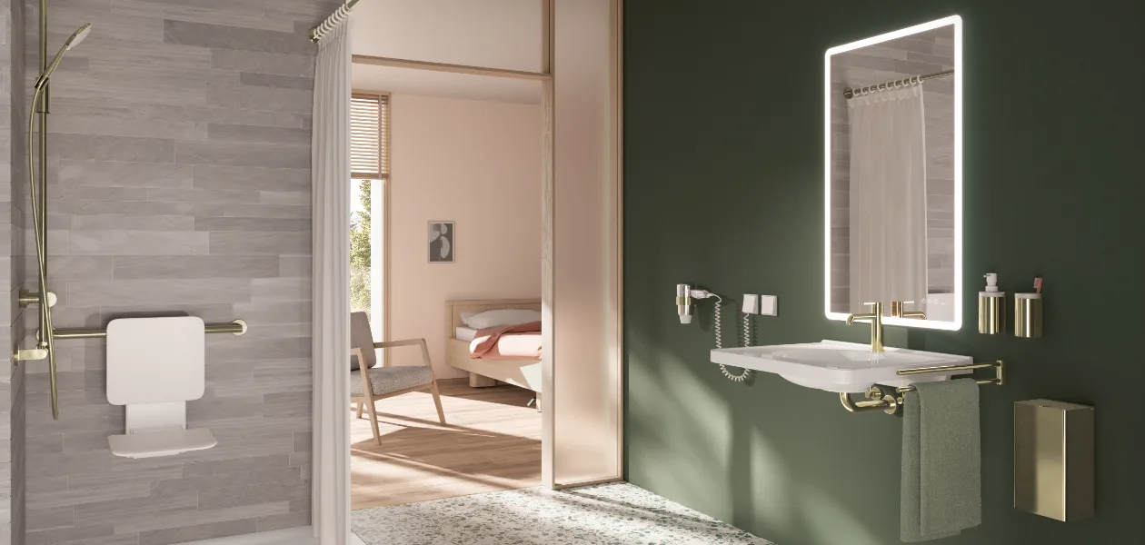 DIE PVD Oberflächen bringen Farbe ins Badezimmer