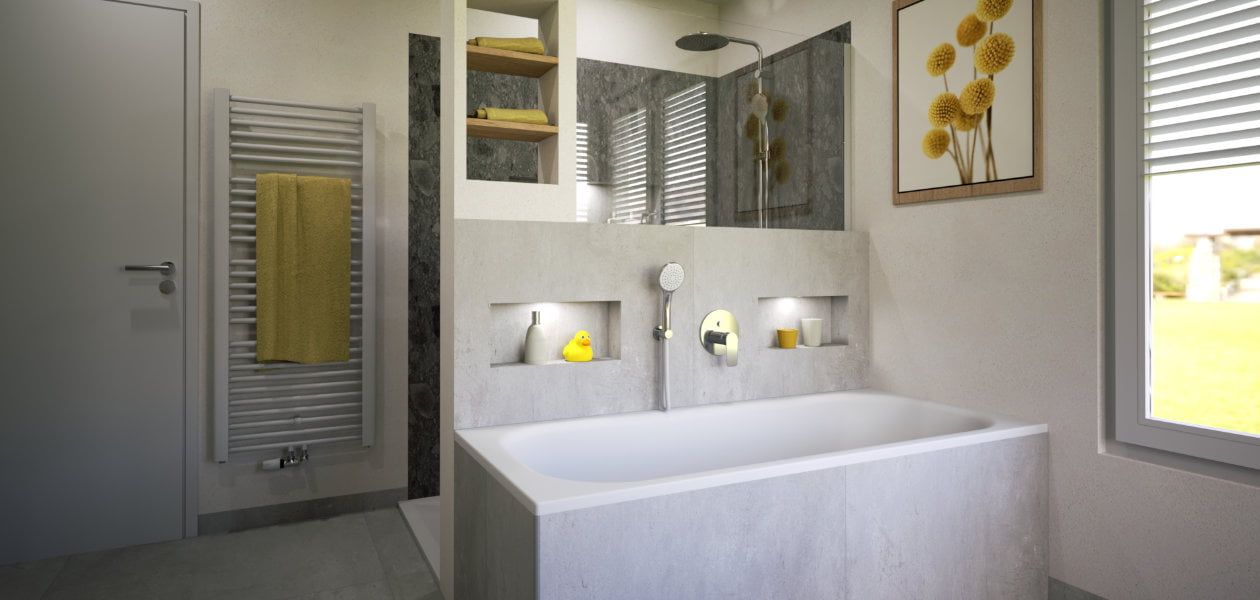 Weg von der Planung hinein in das Leben einer dreiköpfigen Familie