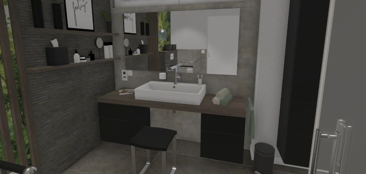 Unterfahrbarer Waschtisch