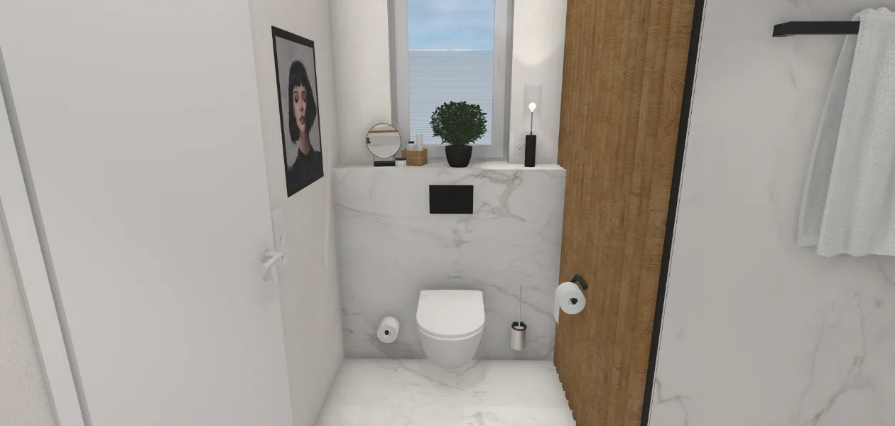 Bodenebene Dusche mit viel Platz