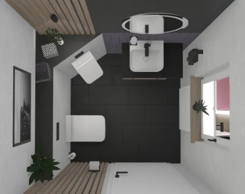 Wenn Träume lila werden – Ein Gästebad mit Charakter