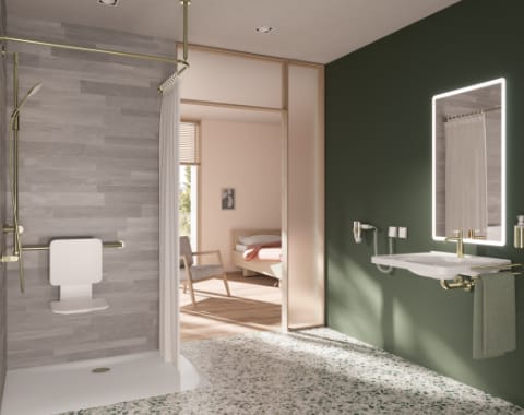 DIE PVD Oberflächen bringen Farbe ins Badezimmer