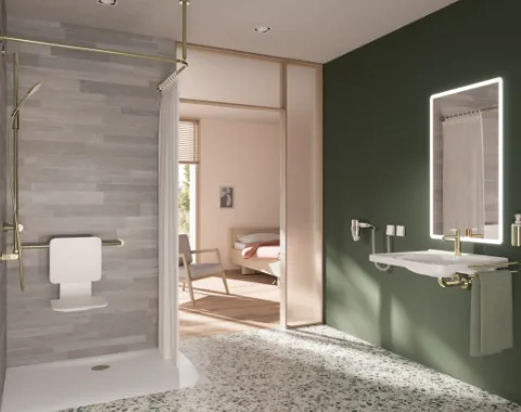 DIE PVD Oberflächen bringen Farbe ins Badezimmer