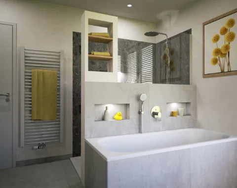 Weg von der Planung hinein in das Leben einer dreiköpfigen Familie