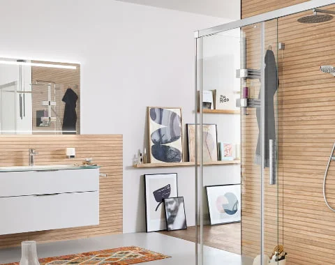 Natürliche Materialien umspielen unsere DIANA Produkte.