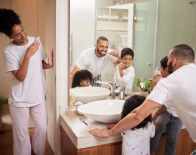 Familienbadezimmer – Zusammenleben leicht gemacht