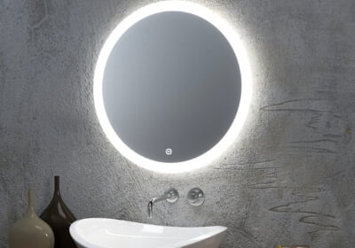 DIANA L100 runder LED-Spiegel