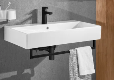 DIANA L500 Waschtisch & L100 Armatur Black