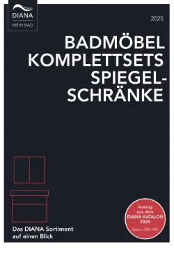 DIANA GESAMTPROGRAMM Badmöbel und Spiegelschränke