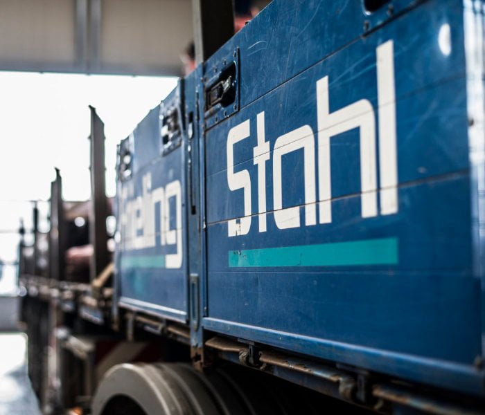 Schnelle und pünktliche  Lieferung zur Baustelle