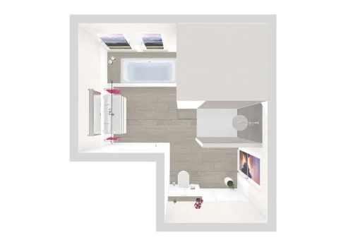 20 das-verwinkelte-bad-vogelperspektive 13qm-frieling24