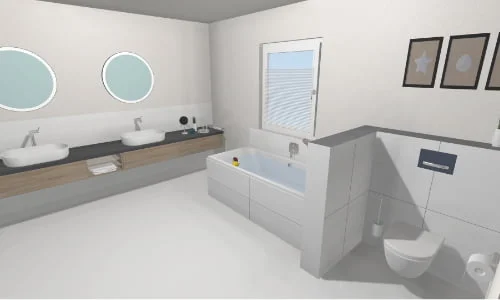 Raumgefühl großzügig & hell