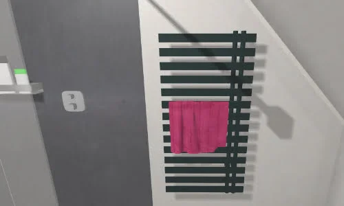  Heizkörper in der Trendfarbe schwarz