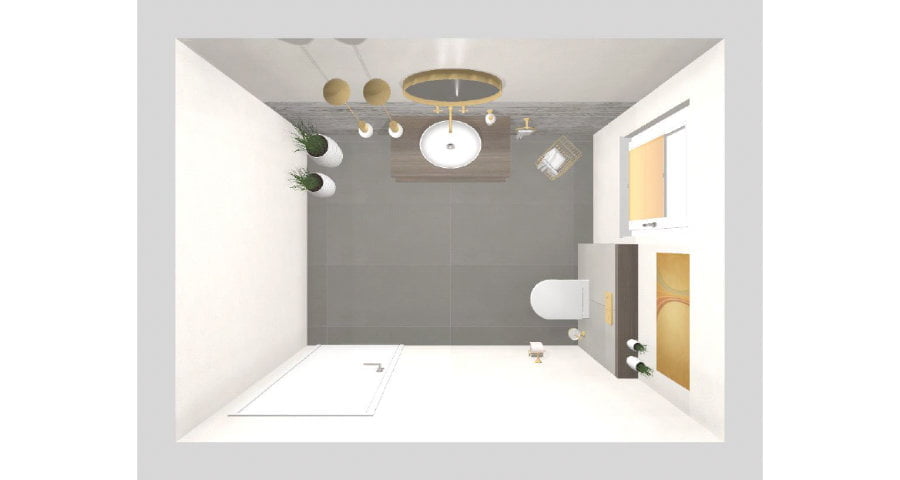 Das Luxus Gäste-WC – 6 qm