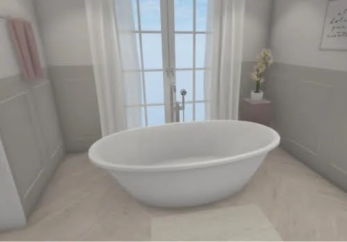 Stilvoll und praktisch: Die freistehende Badewanne