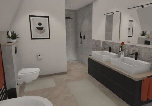 Dusche mit Nische: Moderner Luxus in der kleinen Ecke