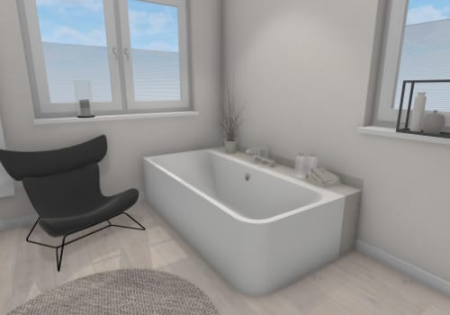 Entspannung pur in der stilvollen Badewanne