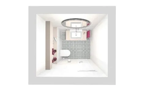 Elegantes Gäste-WC | 3 qm