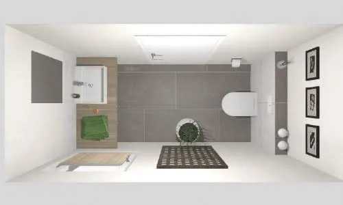 Das kleine Gäste-WC | 3 qm