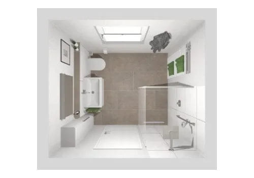 Das Duschbad | 6 m²