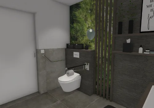 Clever gelöst: Das Dusch-WC