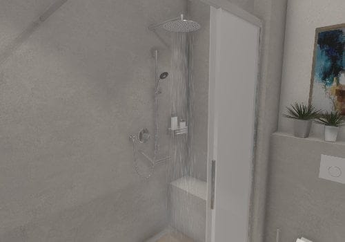 Die Dusche: Luxuriöser Komfort auf kleinem Raum