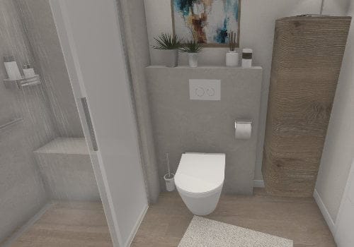 Die Toilette: Mehr Privatsphäre, weniger Platzbedarf