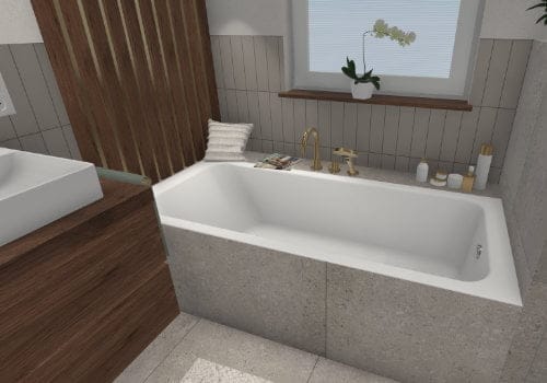 Entspannung pur: Die Badewanne für ein kleines Badezimmer