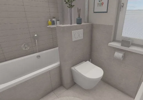 Die gemauerte Toilette: Mehr Platz, mehr Komfort