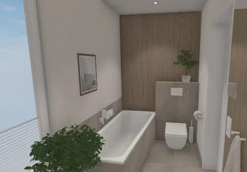 Die Badewanne – Entspannung auf kleinem Raum
