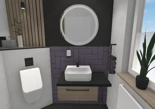  Waschtisch & Spiegel