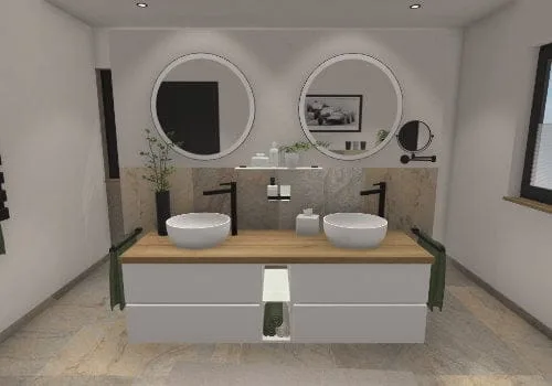 Der Doppelwaschtisch: Eleganz trifft Funktionalität 