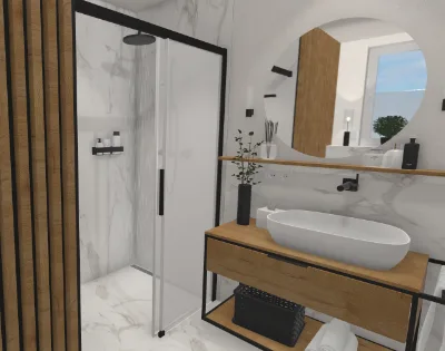 Fünf Quadratmeter, ein großer Anspruch – Wie ein Gäste-Duschbad zur Visitenkarte wurde